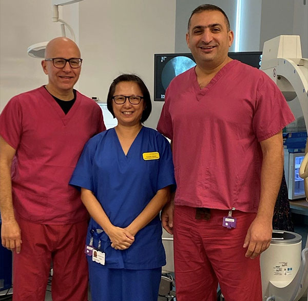 At the Bristol Urological Institute with Dr Tal Jabbar (Urologist) training for Video Urodynamics and outpatient Neurosacral Modulation. Thank you for teaching and sharing your knowledge